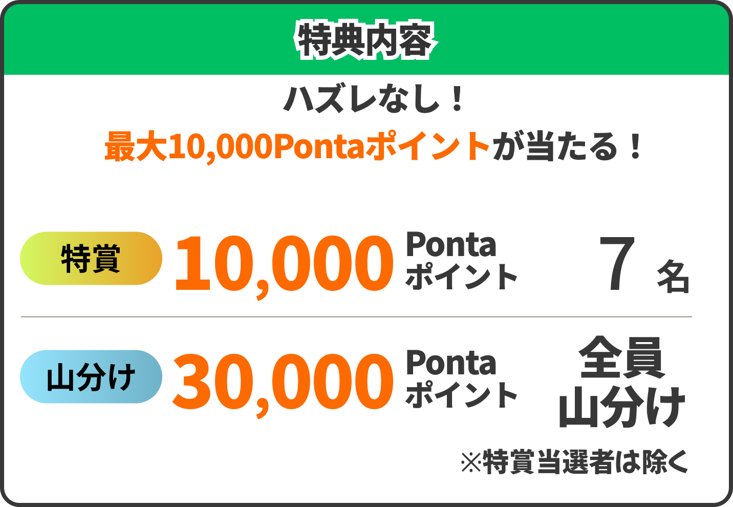 特典内容